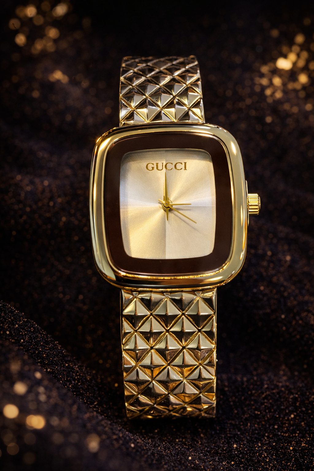 Montre Femme Dorée Élégance – Bracelet Luxe