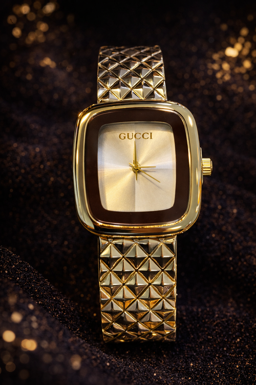 Montre Femme Dorée Élégance – Bracelet Luxe