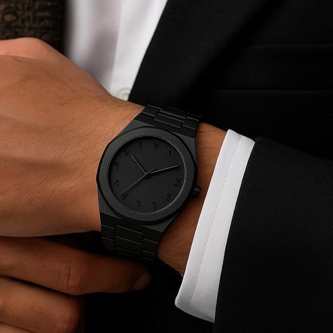 Montre Arabe all in Black