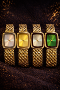 Montre Femme Dorée Élégance – Bracelet Luxe