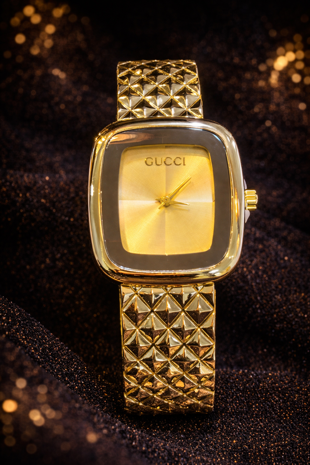 Montre Femme Dorée Élégance – Bracelet Luxe