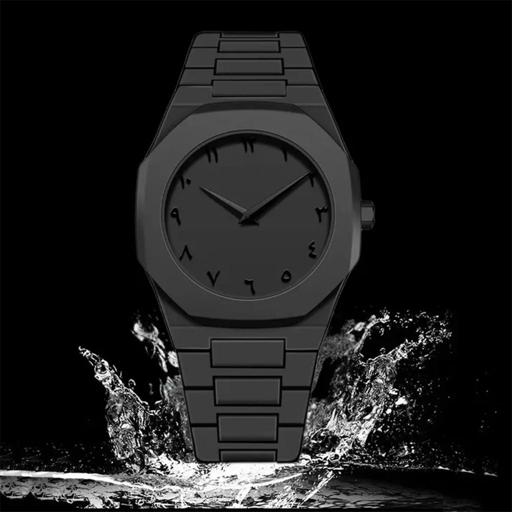 Montre Arabe all in Black